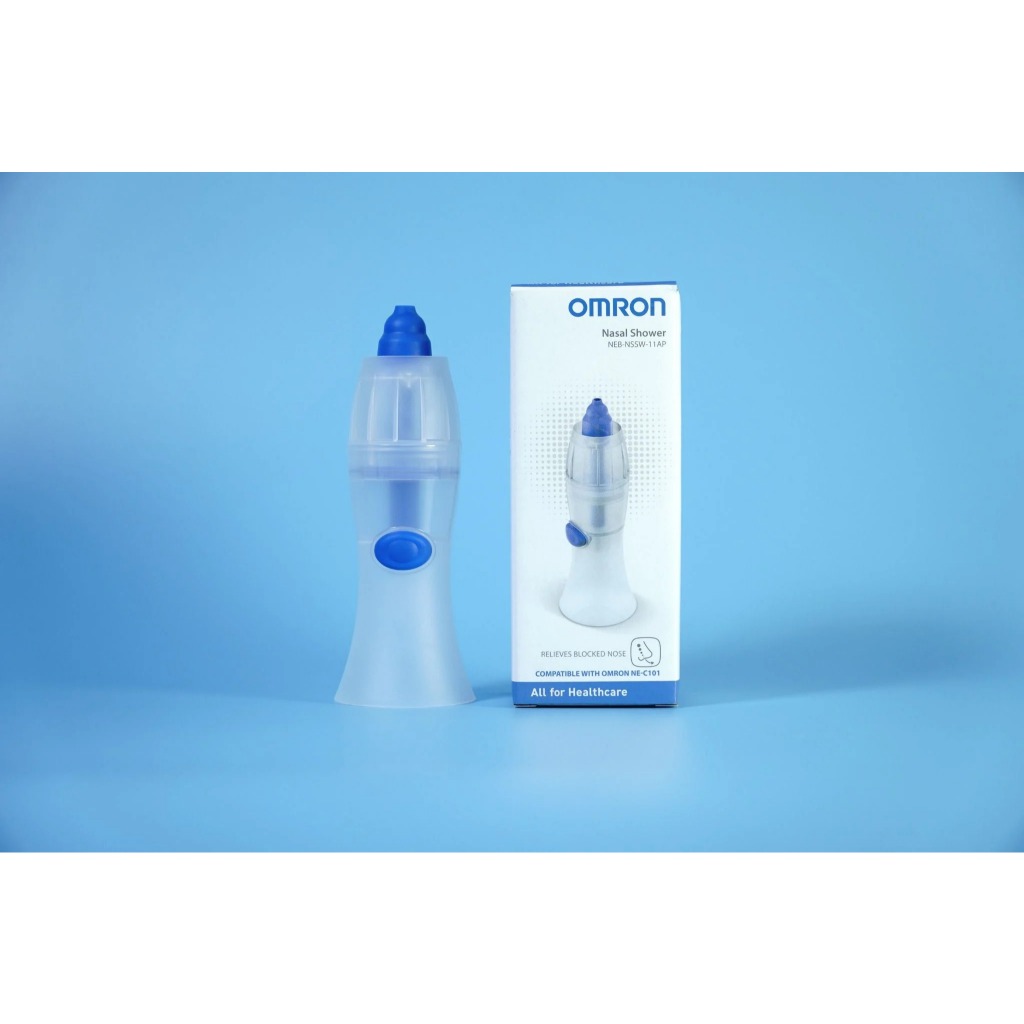 ✅ Dụng cụ rửa mũi cho máy xông khí dung Omron NEB-NSSW-11AP,Dụng cụ rửa mũi OMRON dùng với máy xông 