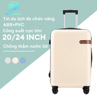  BoldEdgeYG Chiếc vali cổ điển mới Túi du lịch thời trang Mật khẩu chống thấm nước và chống trộm 