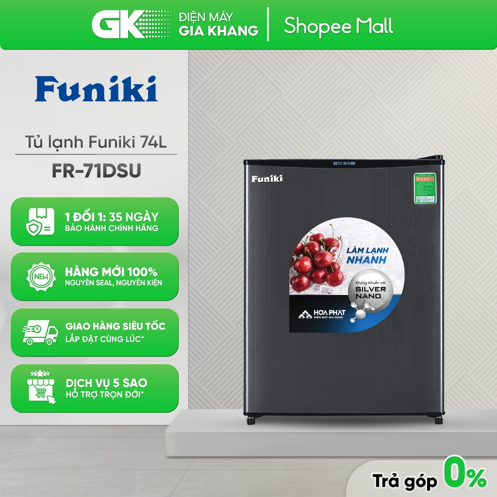 FR 71DSU | FR 91DSU - Tủ Lạnh Non-Inverter Funiki [Freeship HCM]