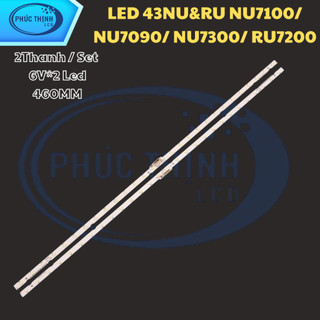  Led 43NU Samsung - Bộ led 2 thanh 28 bóng cho tivi Samsung 