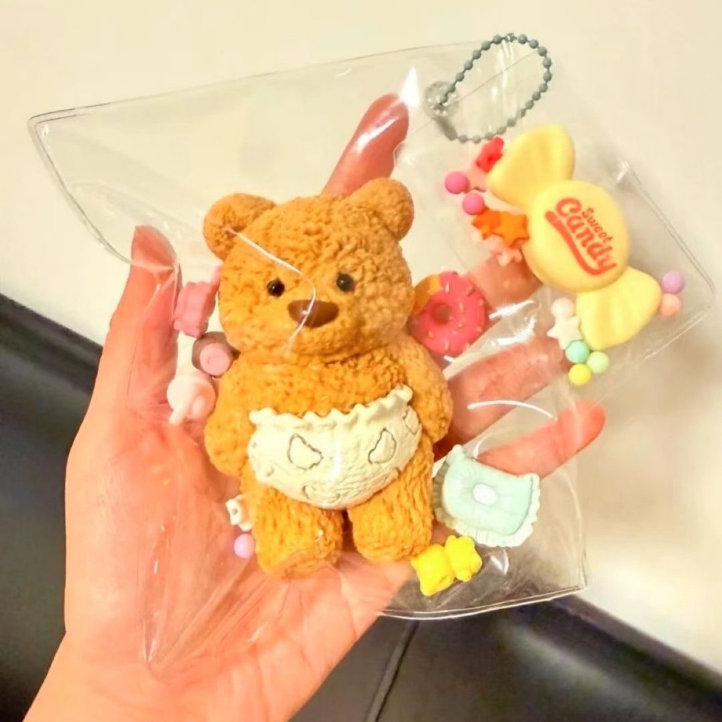 Khuôn silicon khuôn con gấu Bracele bear khuôn rau câu khuôn socola nến khuôn giải nén thủ công