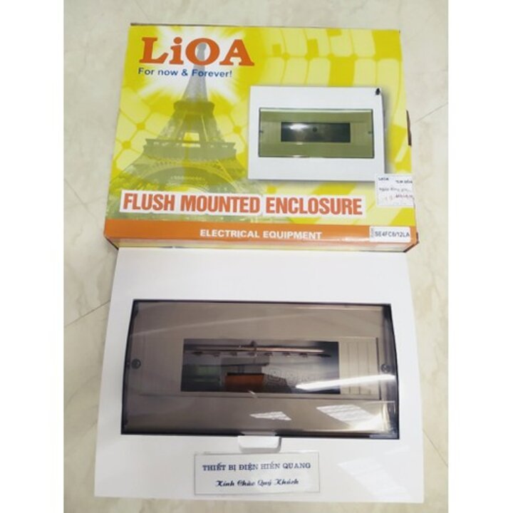 Tủ điện âm tường 8-12 MCB Lioa