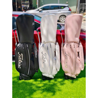 Túi Gậy Golf Titleist Da PU kết hợp Vải Tổng Hợp Cao cấp. Nhập Khẩu Chính Hãng. Có Bánh Xe - Tay Kéo Chắc Chắn