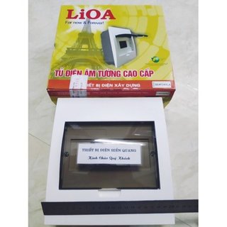 Tủ điện âm tường 3-6,4-8 MCB Lioa