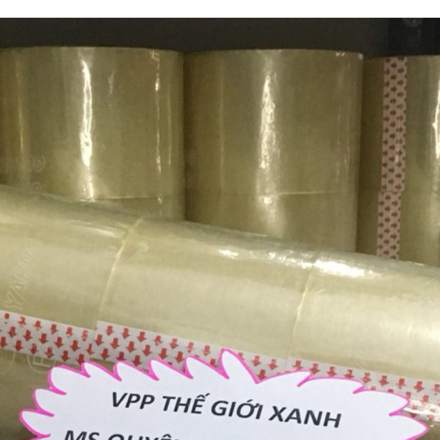 COMBO 4 CuỘN BĂNG KEO 7F (80 YARD)