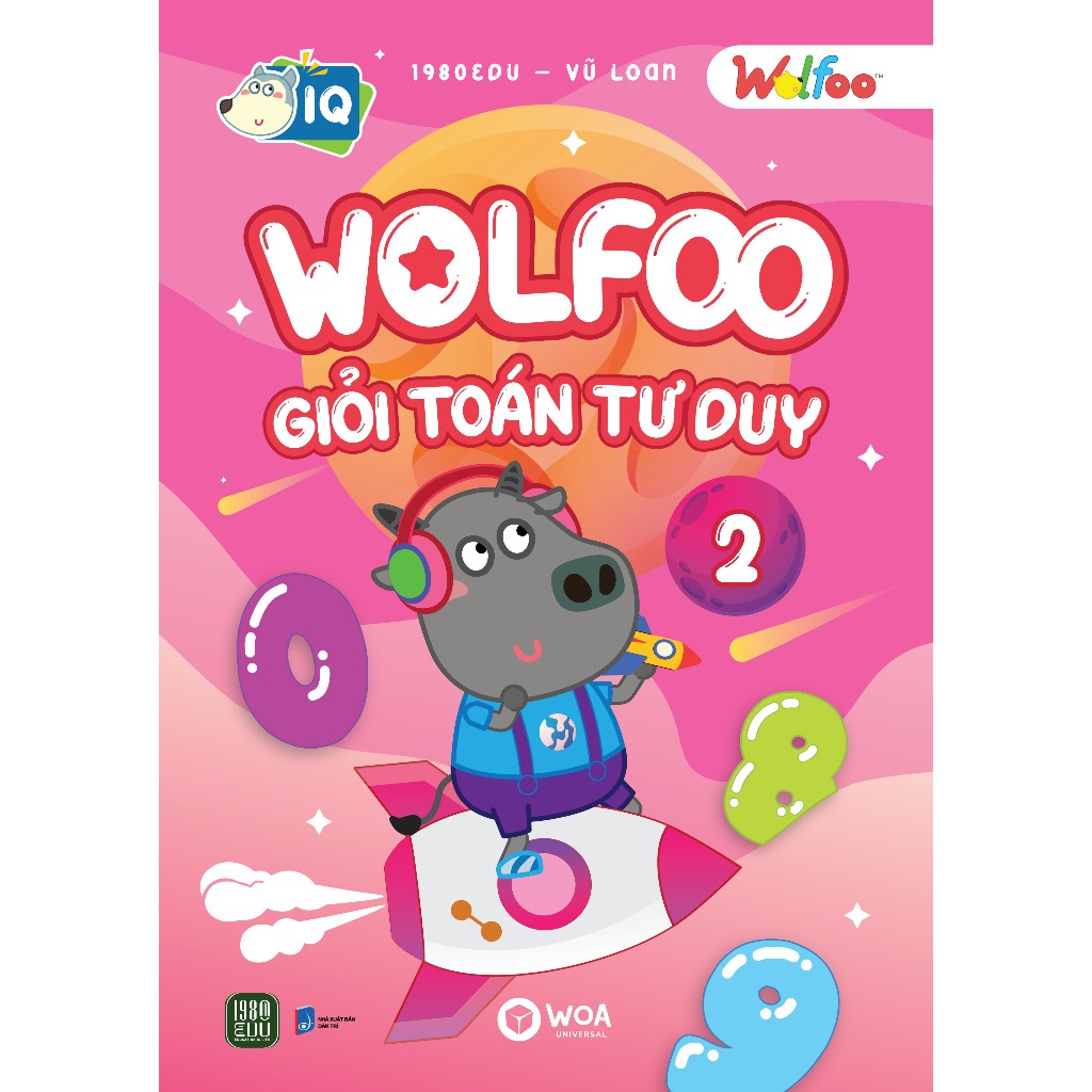 Sách - Wolfoo Giỏi Toán Tư Duy 2 (1980 Books Store)