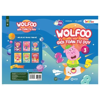 Sách - Wolfoo Giỏi Toán Tư Duy 3