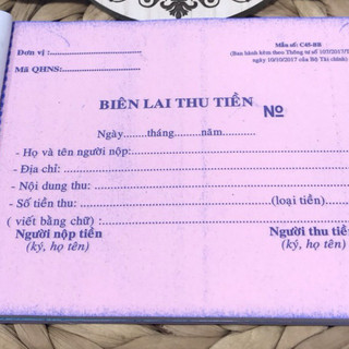 BIÊN LAI 2 LIÊN (L)