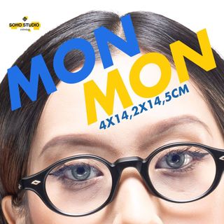  Gọng kính MON form oval mới size vừa Soho Studio hợp mặt nhỏ-vừa 