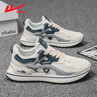 [Tăng 1 Size] Giày Thể Thao Nam Warrior 2341, Chạy Bộ, Tập Gym, Chơi Bóng Chuyền, Cầu Lông, Pickleball, Tặng Kèm Tất