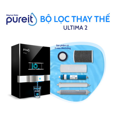Bộ Lõi Lọc Pureit ULTIMA 2 - GKK2 dùng cho máy ULTIMA [Chú Ý Chọn Đúng Màu/Mã Seri]