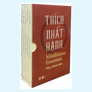 Sách - Bộ 5 Cuốn Sống Chánh Niệm - Thích Nhất Hạnh (Phanbook)