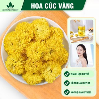  Hoa cúc vàng 500g trà hoa cúc khô nguyên bông vàng đẹp trà hoa cúc vàng tốt cho sức khoẻ 