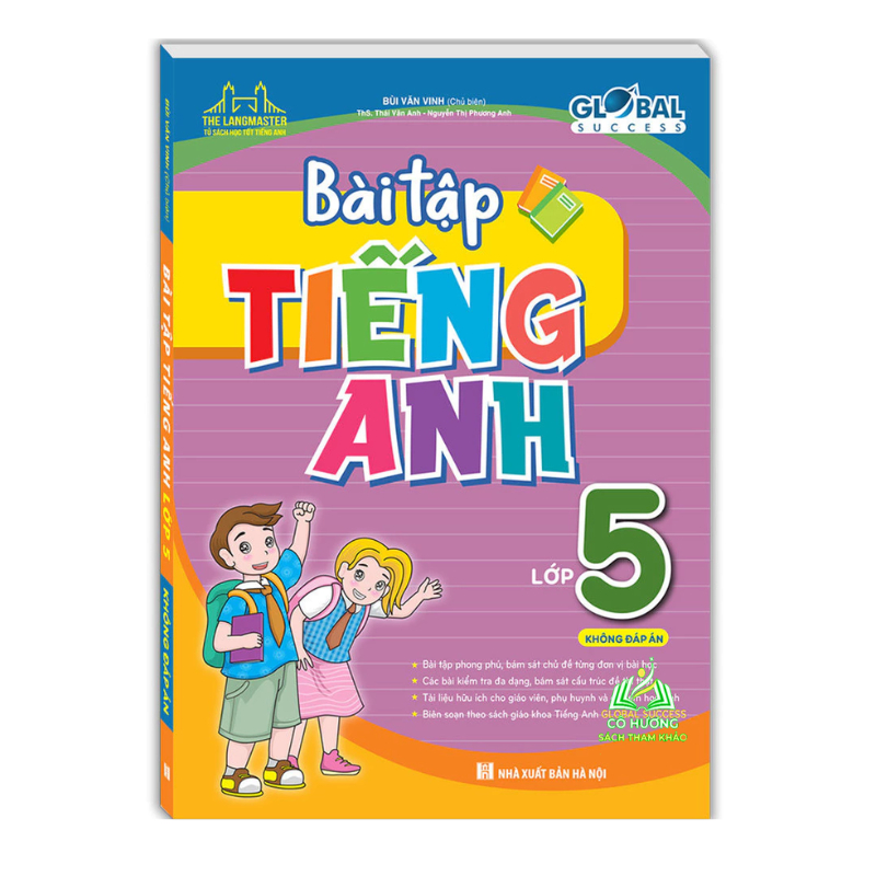 Sách - Global success - Bài tập tiếng anh lớp 5 (không đáp án)