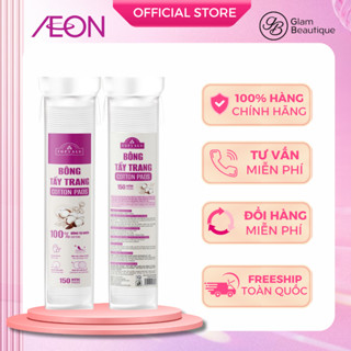  Bông Tẩy Trang TOPVALU 150 miếng - Glam Beautique 