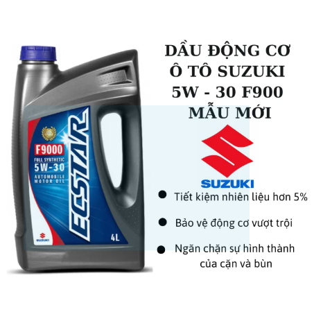 Dầu Nhớt Tổng Hợp ECSTAR 5W30 - nhớt máy cho các dòng xe du lịch Suzuki