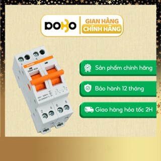 Cầu dao đảo chiều 63A, hàng chính hãng DoBo, bảo hành 12 tháng