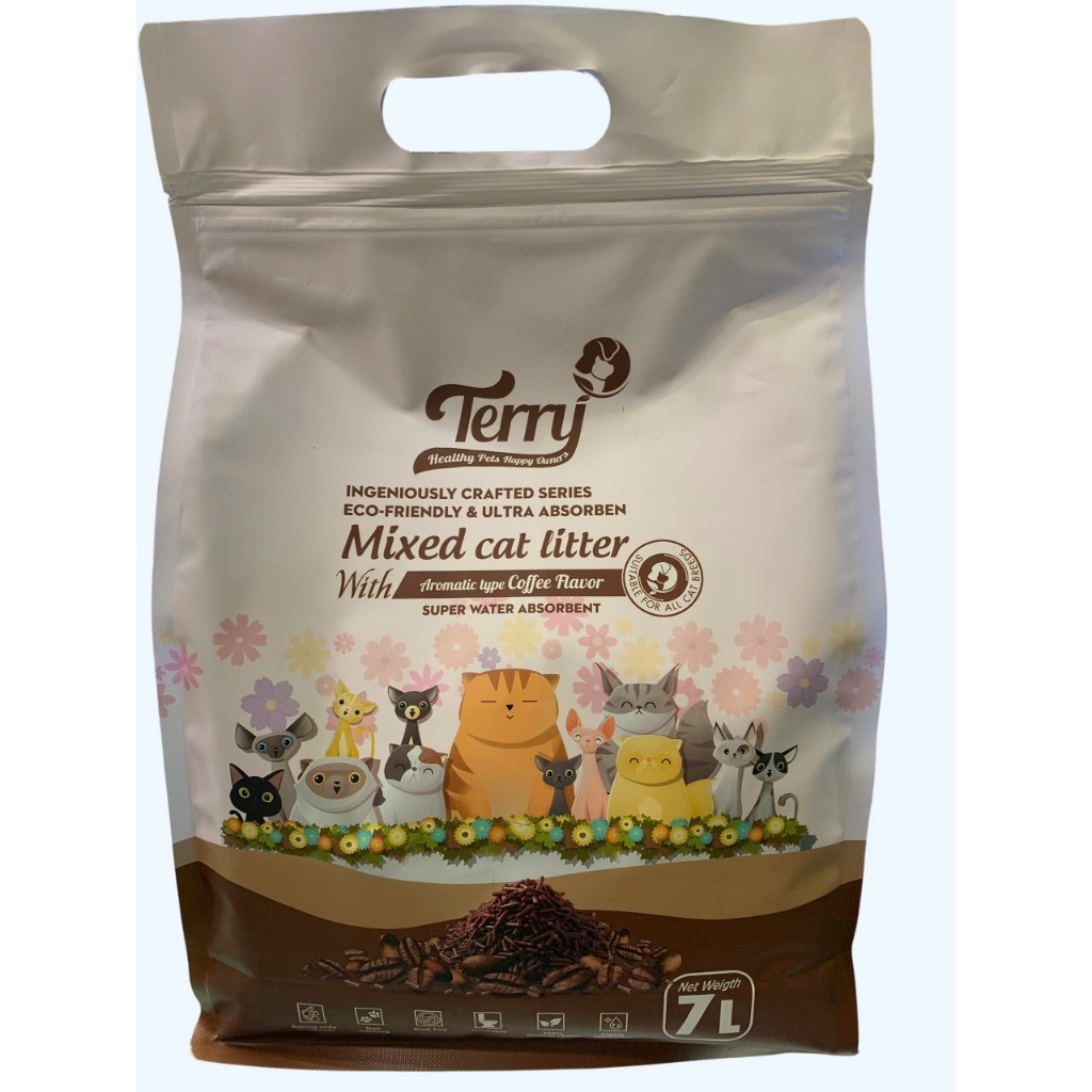 (Petto House) Cát đậu nành vệ sinh cho mèo Okara cat litter Jolly Cat 6L