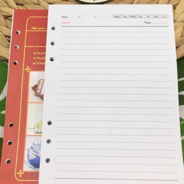 Ruột sổ còng lớn (14.5*21CM)