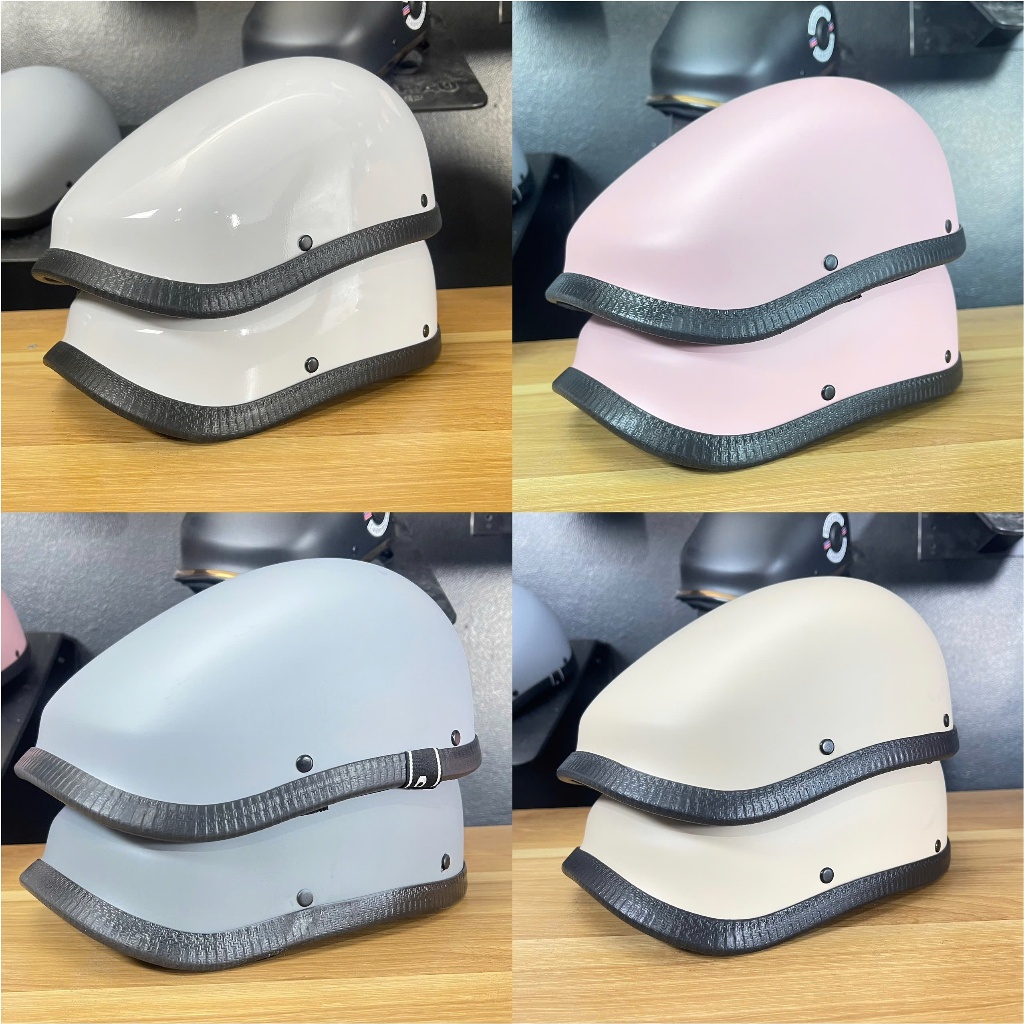 Mũ bảo hiểm nửa đầu beret cao cấp nhiều màu dành cho cả nam và nữ