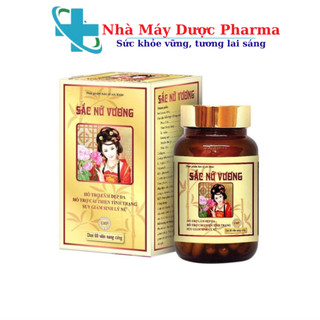 Viên uống đẹp da Sắc Nữ Vương HDPHARMA bổ sung collagen, isoflavon tăng nội tiết tố nữ - 60 viên