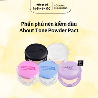 [About_tone] Phấn Phủ Nén Kiểm Dầu Eglips About Tone Blur Effect