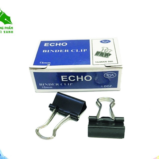 kẹp bướm đen 15mm