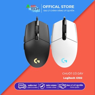   Xả Kho  Chuột OEM có dây Logitech G102 ✔️Tùy chỉnh RGB 6 nút lập trình nhẹ,✔️BH 1 năm ✔️1 đổi 1 nếu lỗi 