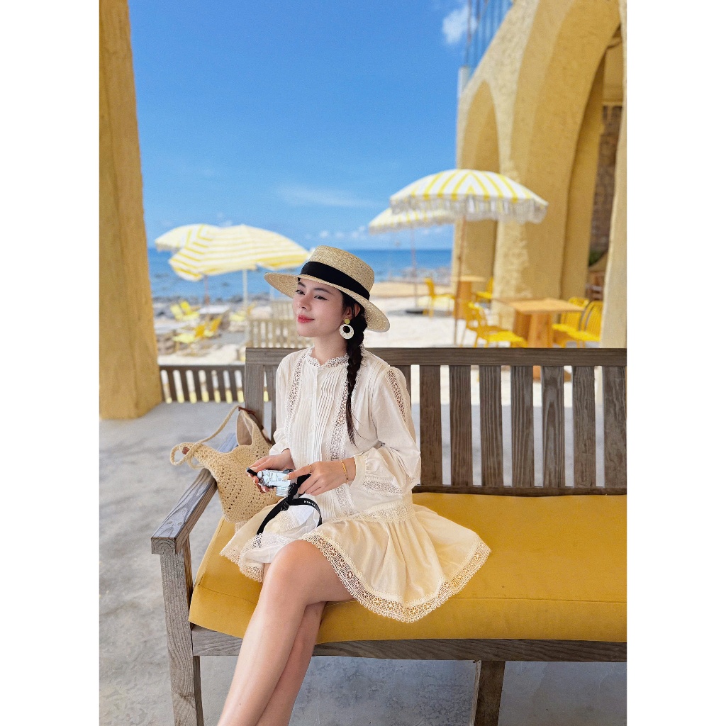 Set thô boi mềm phối ren Bồ Công Anh LINN Design | BigBuy360 - bigbuy360.vn