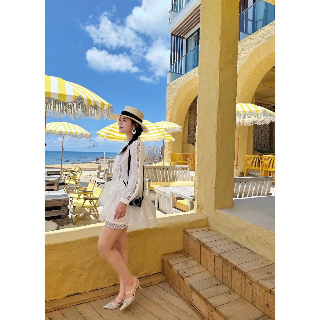 Set thô boi mềm phối ren Bồ Công Anh LINN Design | BigBuy360 - bigbuy360.vn