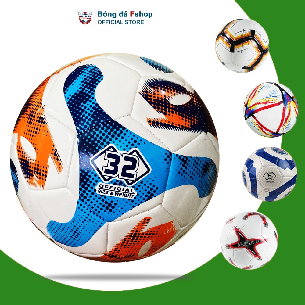 Quả bóng đá tiêu chuẩn - Loại 3 lớp - Banh da số 5, số 4