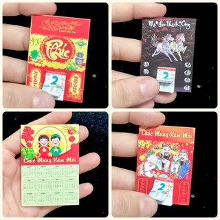 Mô hình cuốn lịch 1/12