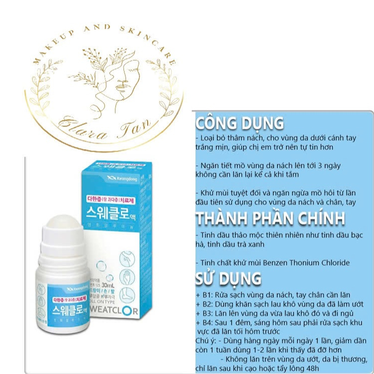 Lăn Kwangdong Hàn Quốc 30ml ( không dành cho da nhạy cảm , da đã dùng peel da cơ địa yếu mẫn cảm )