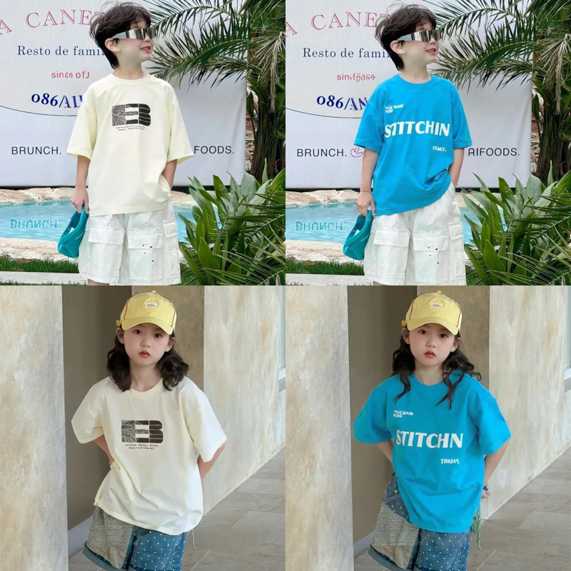 [BBkidsvn] Áo thun cotton QCCC 150-190 bé 50kg-90kg