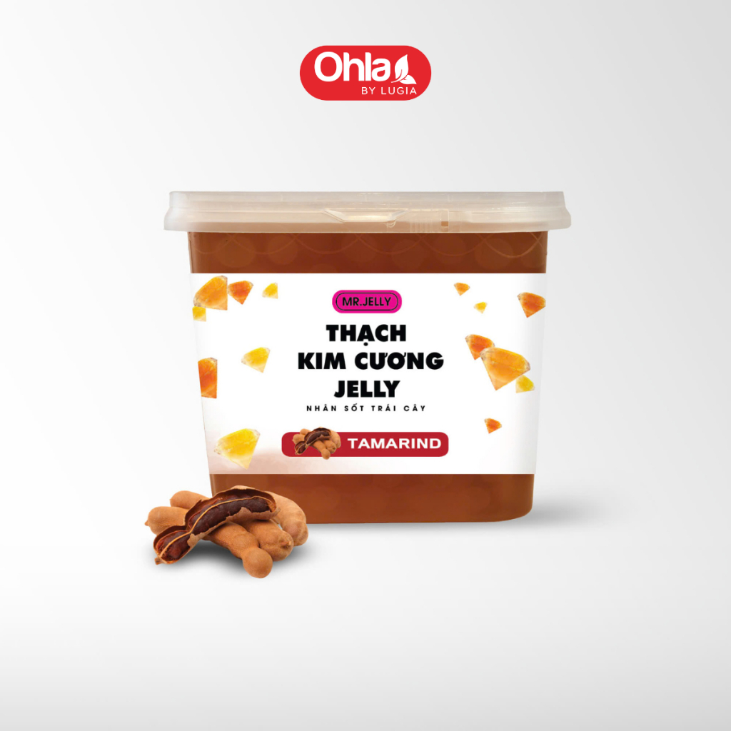 Thạch Kim Cương Nhân Me Muối Ớt Jelly 2kg