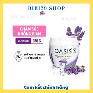 Sáp Thơm Phòng OASIS/AMI 180/200g - Nhiều Hương, Tinh Dầu Tự Nhiên, Giúp Khử Mùi, Đuổi Muỗi