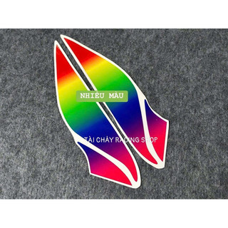 [ 1 CẶP ] DÁN DECAL XINHAN + DEMI XE VISION 2015 - 2020