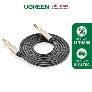 Cáp audio 6,35mm chính hãng ugreen 10636 mạ vàng cao cấp phân phối chính hãng bh 18 tháng