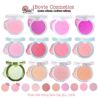 Phấn Má Hồng Đơn Sắc JILL LEEN Too Cute Hoạ Tiết Mèo Ú Xinh Xắn
