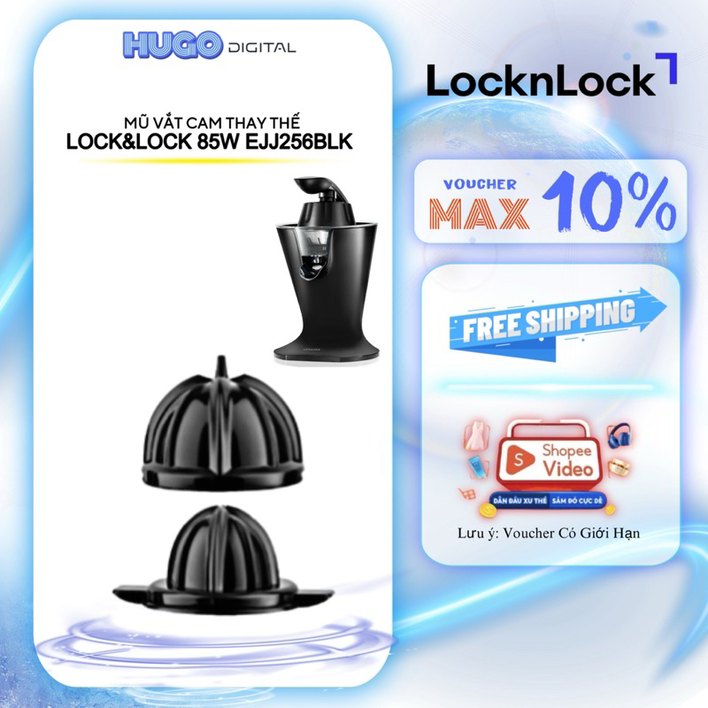 Mũ Vắt Cam Thay Thế Lock&Lock EJJ256BLK
