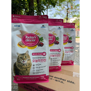 Combo 3kg hạt Today Dinner, Thức ăn cho mèo mọi lứa tuổi