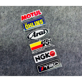 [ 1 TẤM ] TEM STICKER LOGO CAO CẤP DÁN TRANG TRI XE