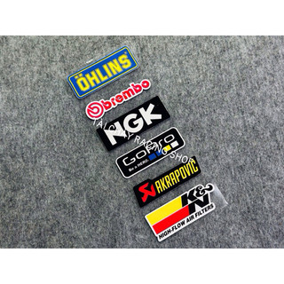 [ 1 TẤM ] TEM STICKER LOGO CAO CẤP DÁN TRANG TRI XE