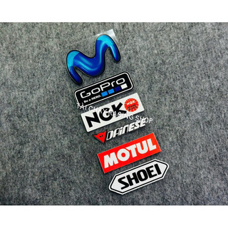 [ 1 TẤM ] TEM STICKER LOGO CAO CẤP DÁN TRANG TRI XE