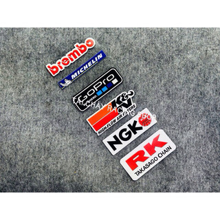 [ 1 TẤM ] TEM STICKER LOGO CAO CẤP DÁN TRANG TRI XE