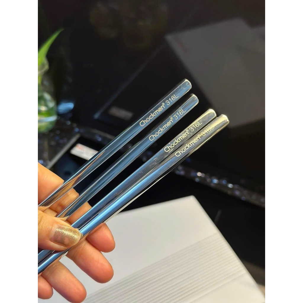 ANHDSHOP|Sét 10 đôi đũa inox 316 Chockmen