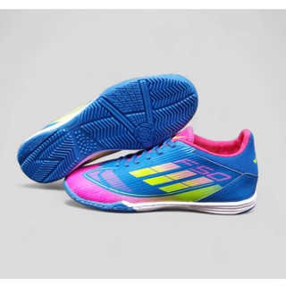 Giày Bóng Đá Đế Bằng (Đế IC cho Futsal)  Winbro F50 Xanh Loang - Giày Thể Thao Thiết Kế Hiện Đại , Êm Ái