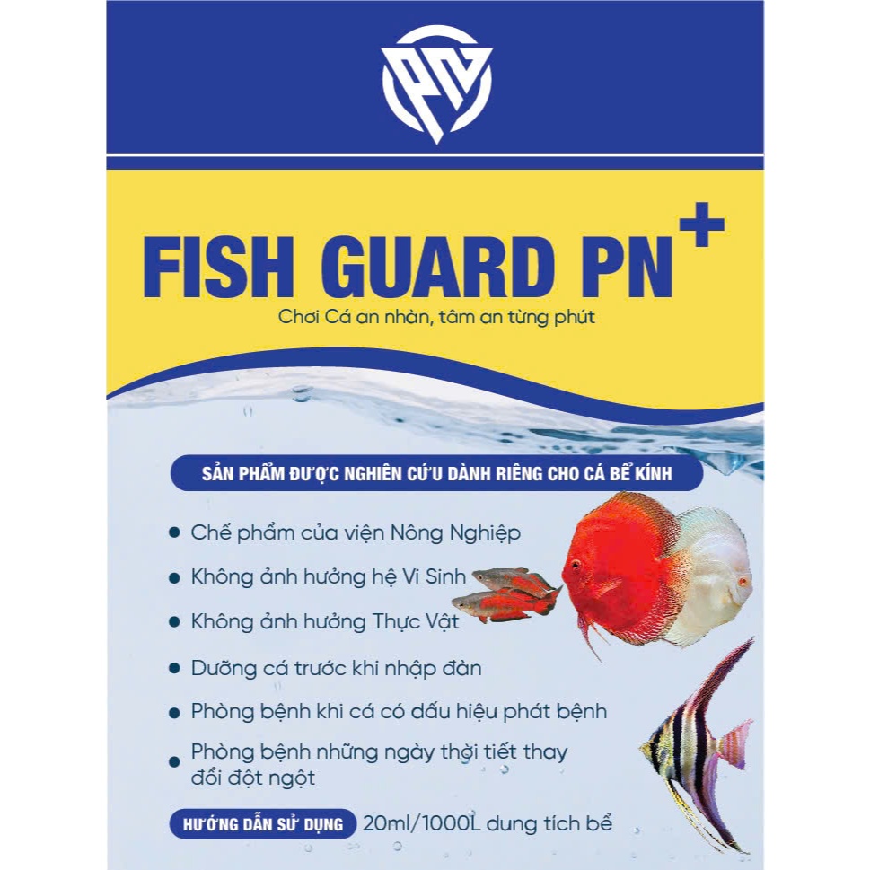 [***NEW PRODUCT***] FISH GUARD PN+ DƯỠNG CÁ - PHÒNG BỆNH CHO CÁ CẢNH