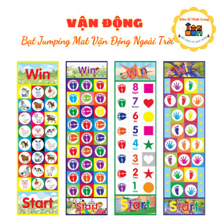   Chọn mẫu  Bạt Nhảy Vận Động - Thảm Vận Động Nhiều mẫu Kích Thước 60x200cm 