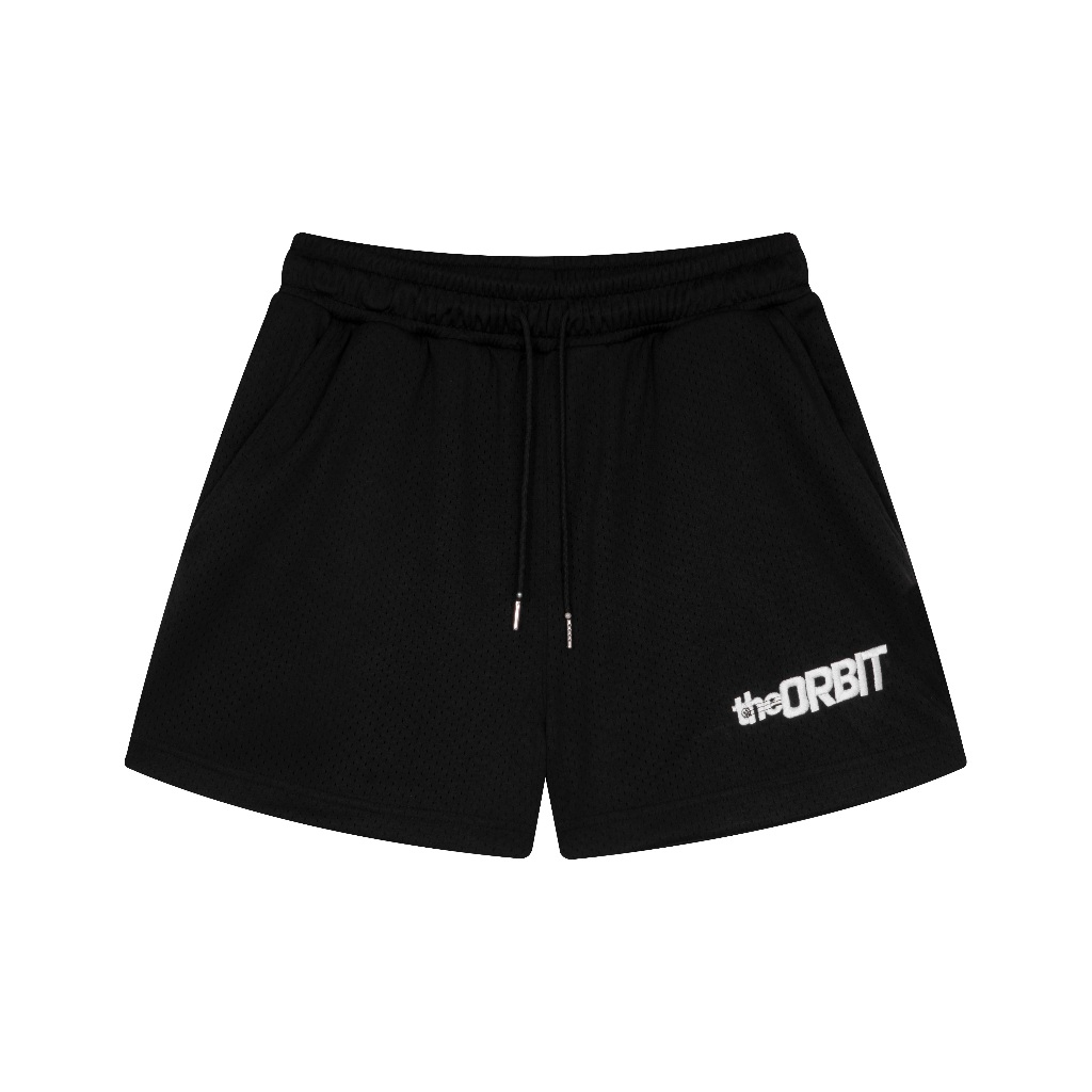 Quần short nam nữ Mesh Short Logo ORBIT  Chất Cotton Co Giãn - Local Brand Chính Hãng